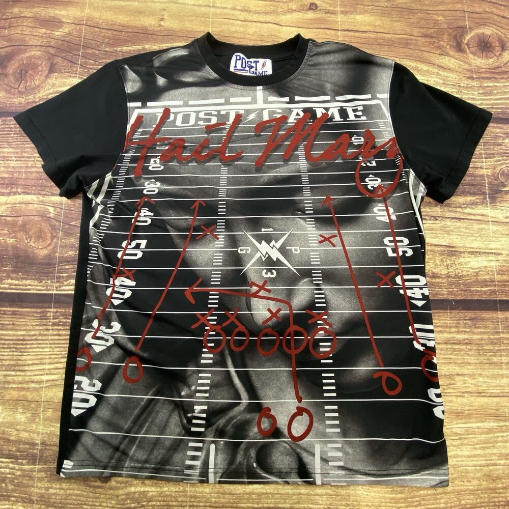 Post Game Hail Mary XLarge Men's Shirt Football Field NFL